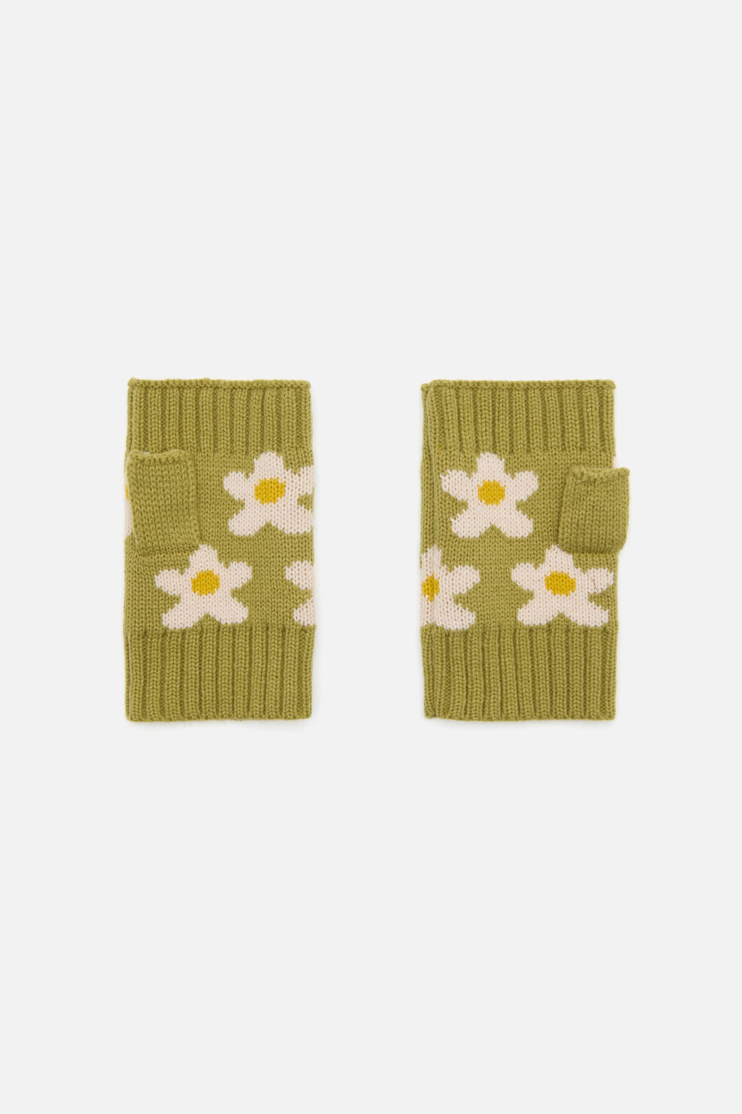 Princess Highway - Daisy Knit Gloves - green