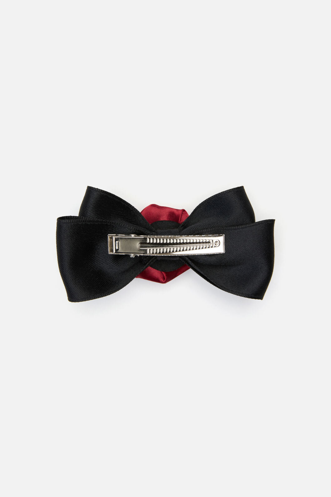 Princess Highway - Rose Bow Slide Hair Clip - black