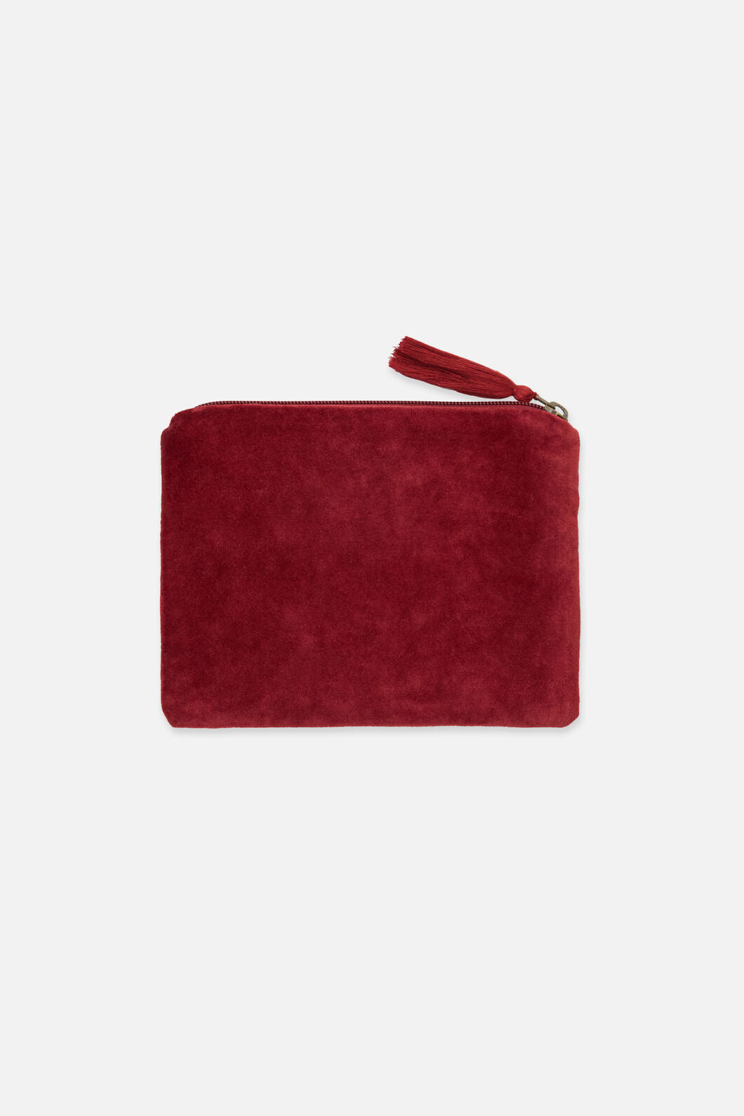 Princess Highway - Wine Velvet Makeup Pouch - wine