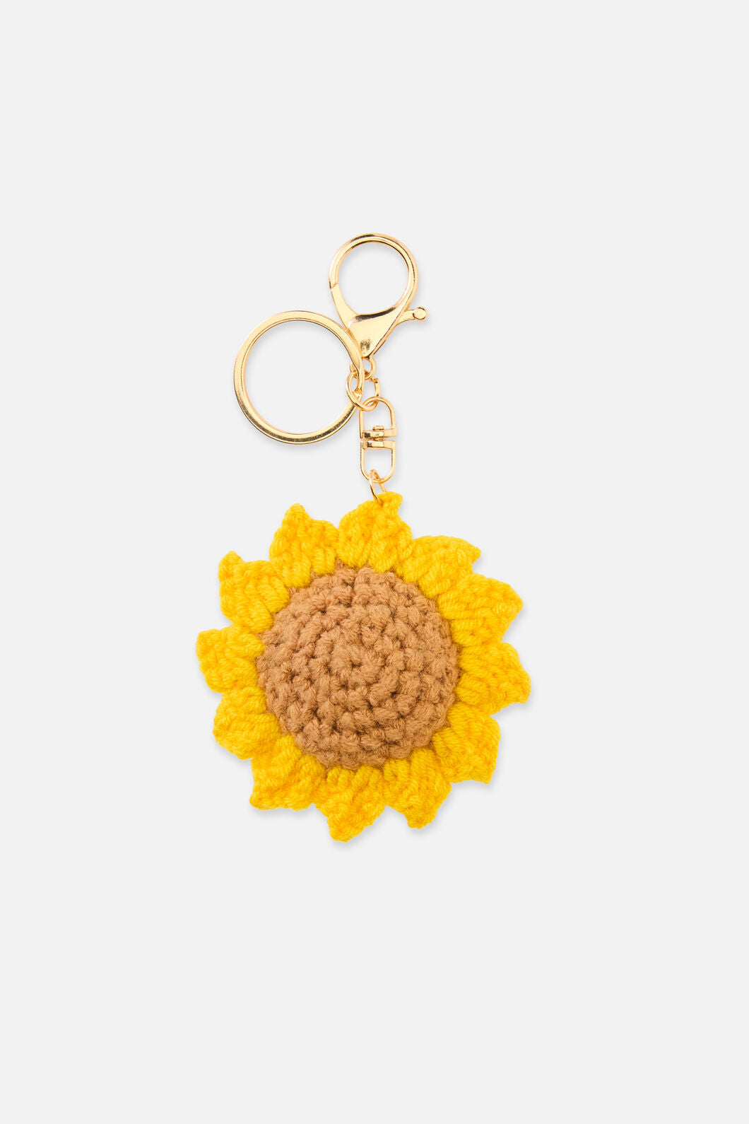 Princess Highway - Sunflower Bag Charm - yellow