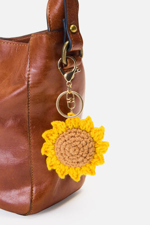 Princess Highway - Sunflower Bag Charm - yellow