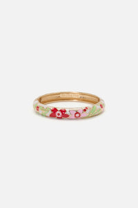 Princess Highway - Cream Floral Bangle - cream