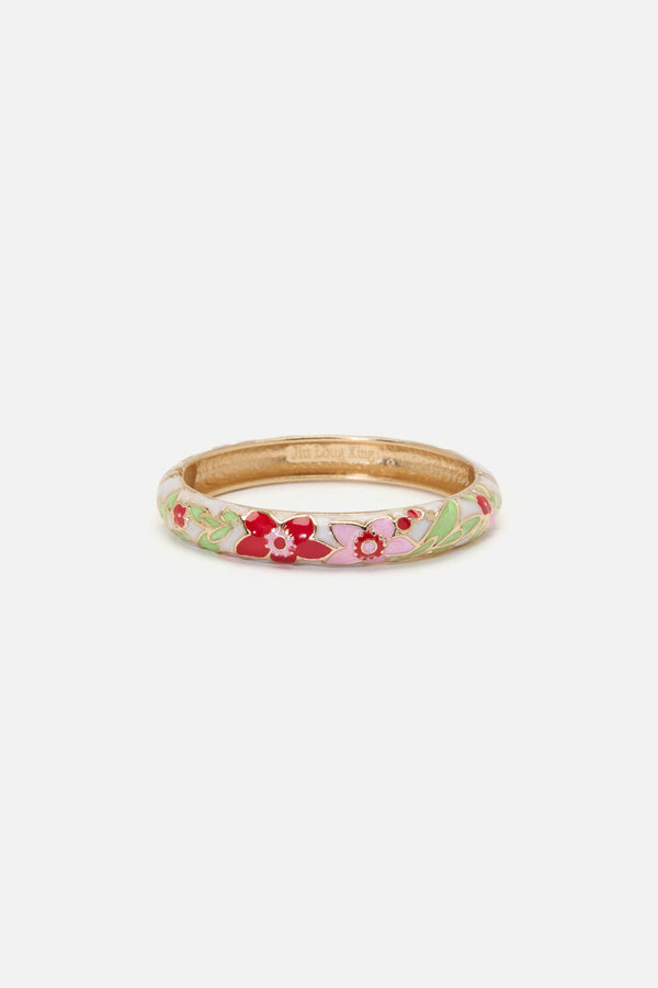 Princess Highway - Cream Floral Bangle - cream