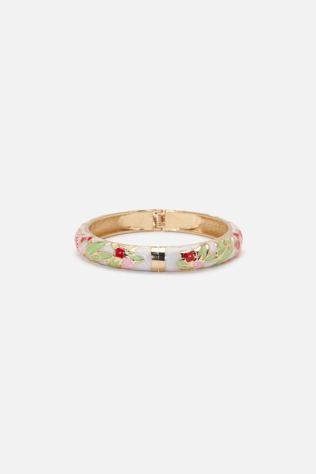 Princess Highway - Cream Floral Bangle - cream