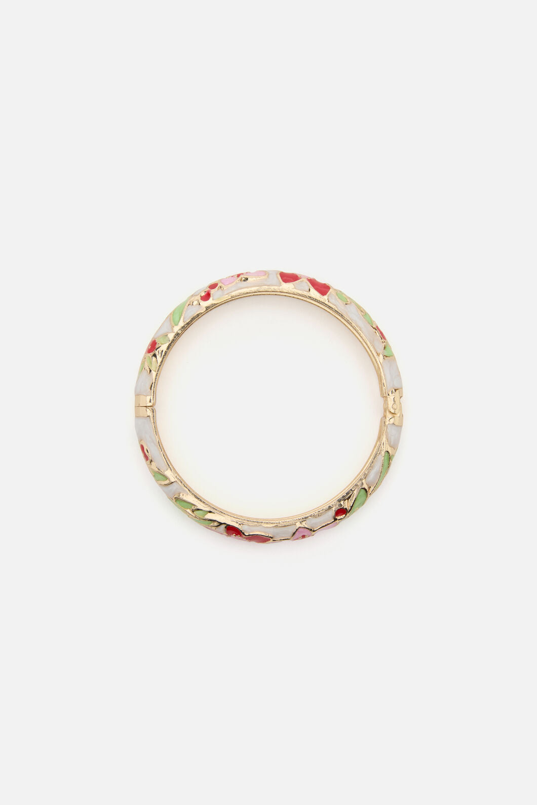Princess Highway - Cream Floral Bangle - cream
