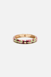 Princess Highway - Plum Floral Bangle - plum