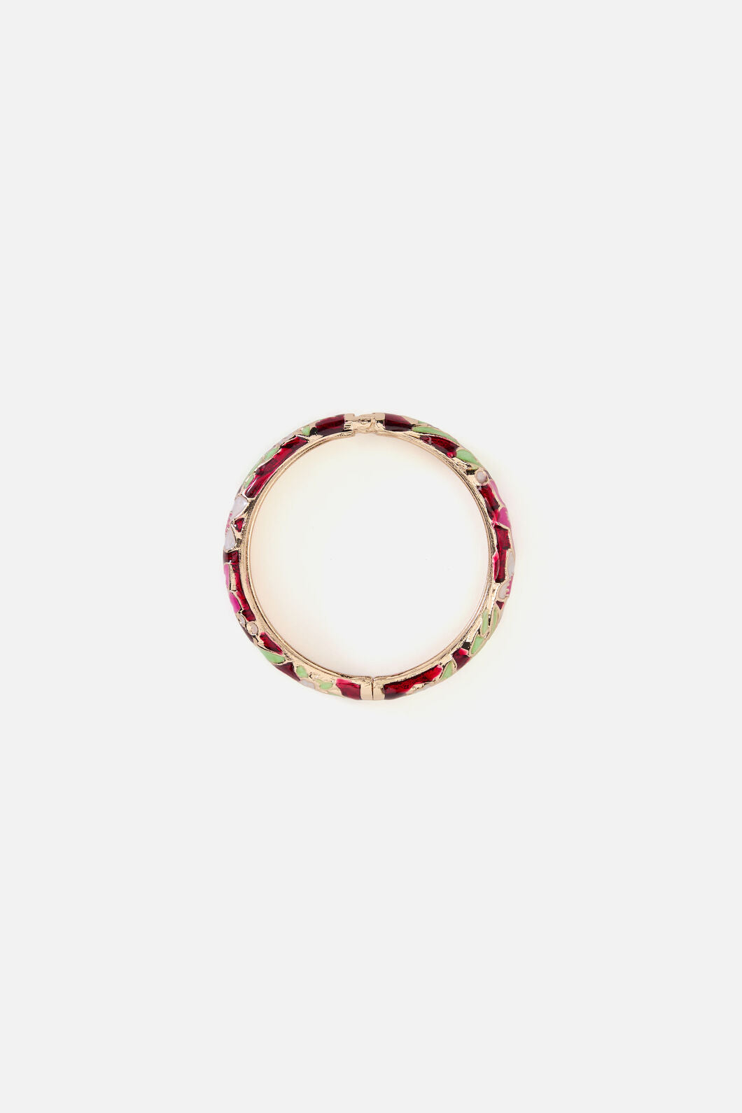 Princess Highway - Plum Floral Bangle - plum