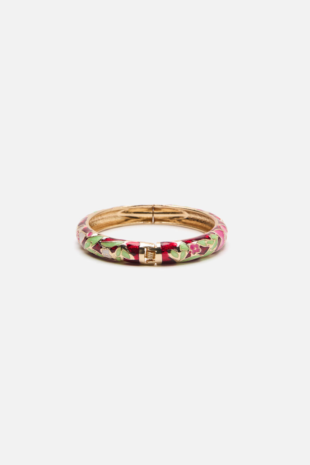 Princess Highway - Plum Floral Bangle - plum