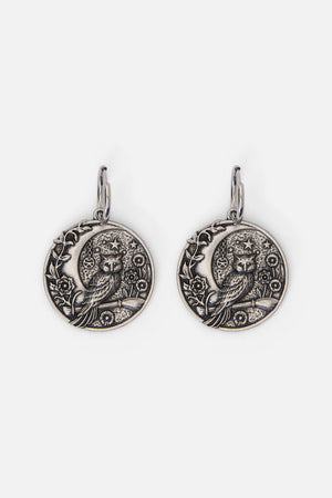 Princess Highway - Night Owl Earrings - silver