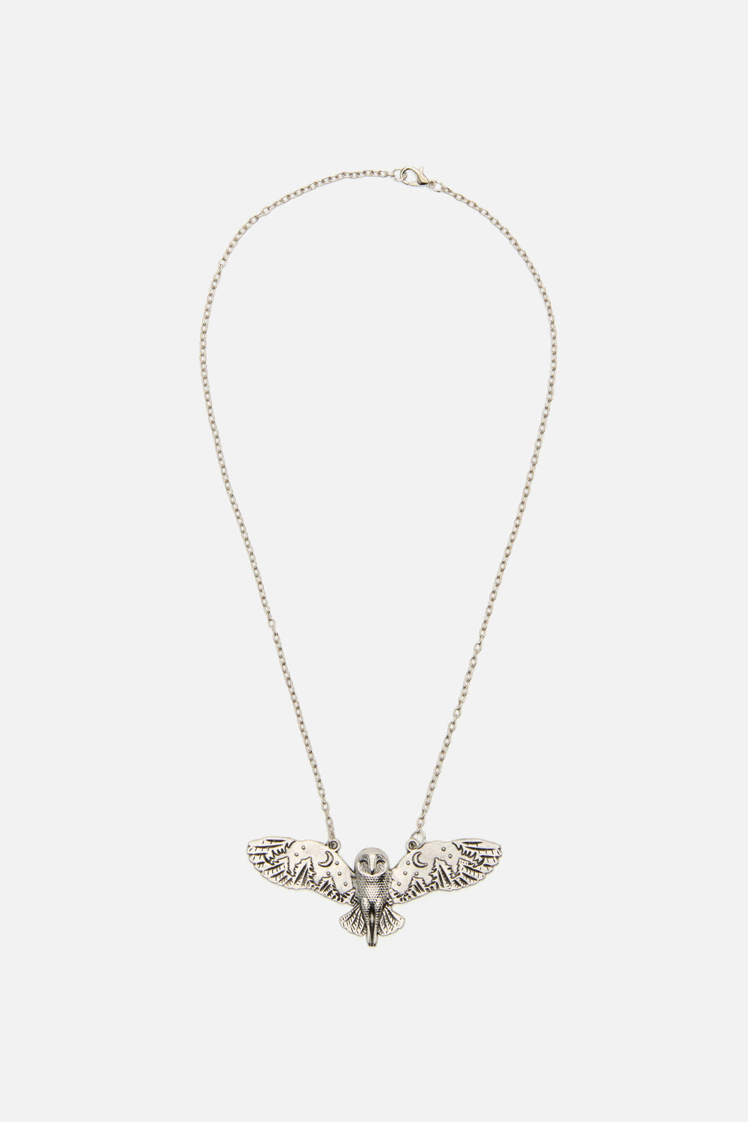 Princess Highway - Night Owl Necklace - silver