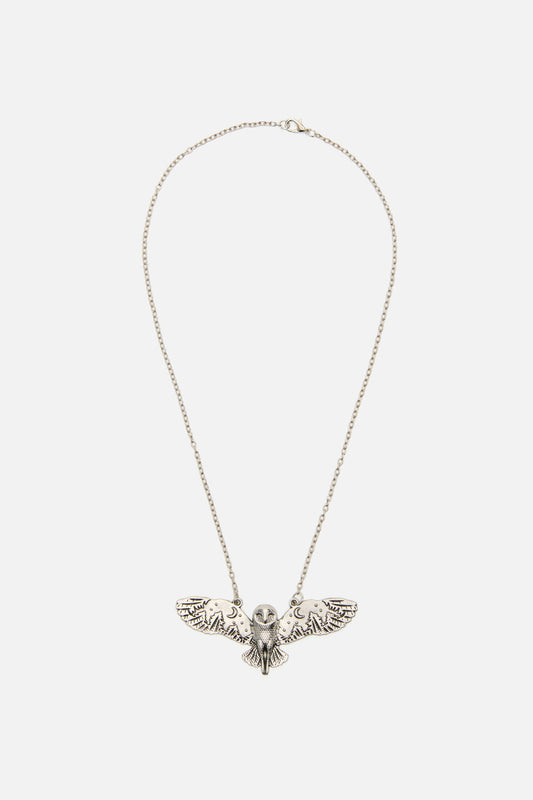 Princess Highway - Night Owl Necklace - silver