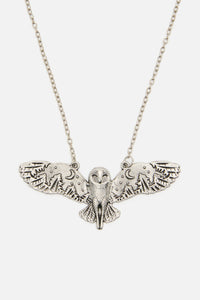 Princess Highway - Night Owl Necklace - silver