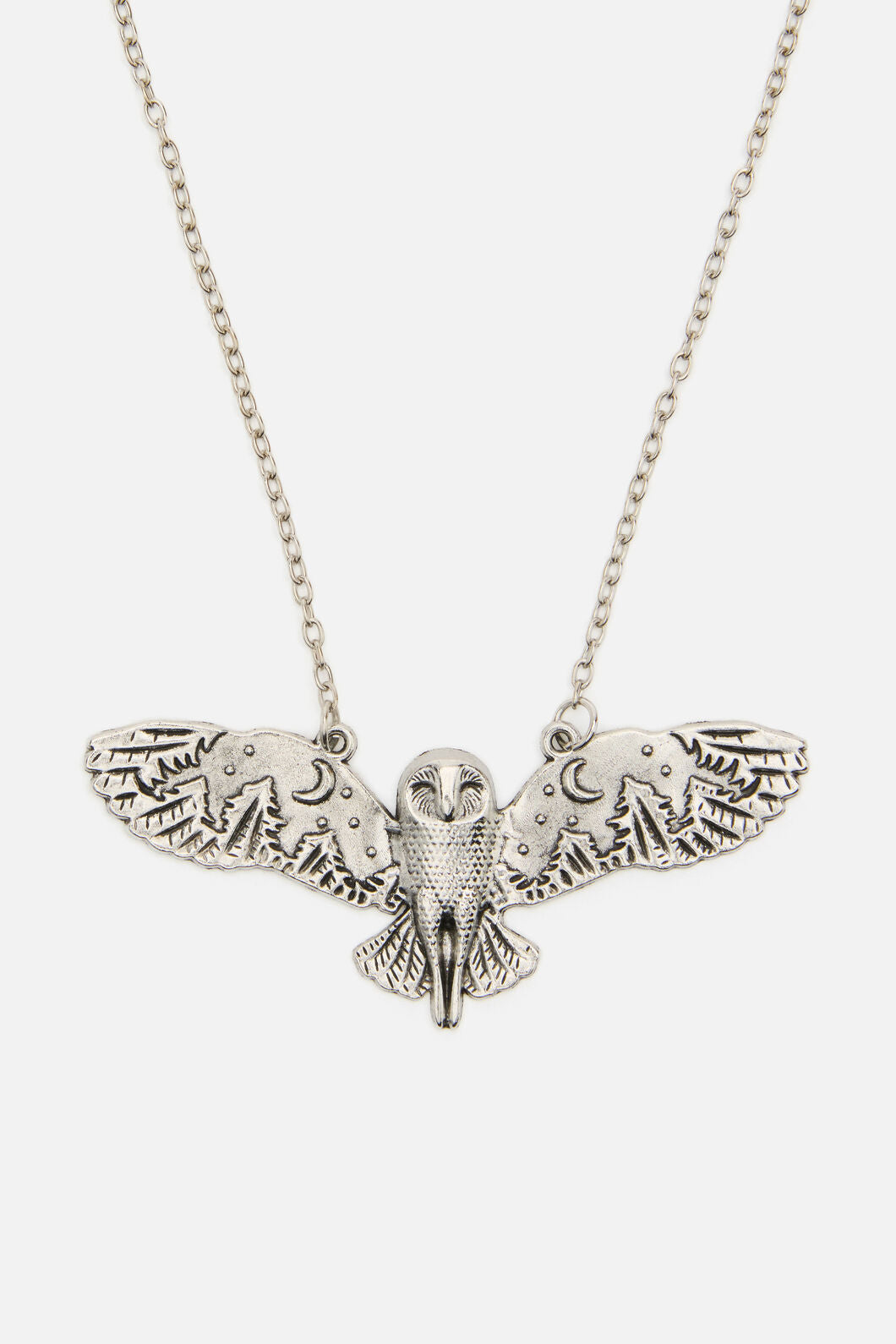 Princess Highway - Night Owl Necklace - silver