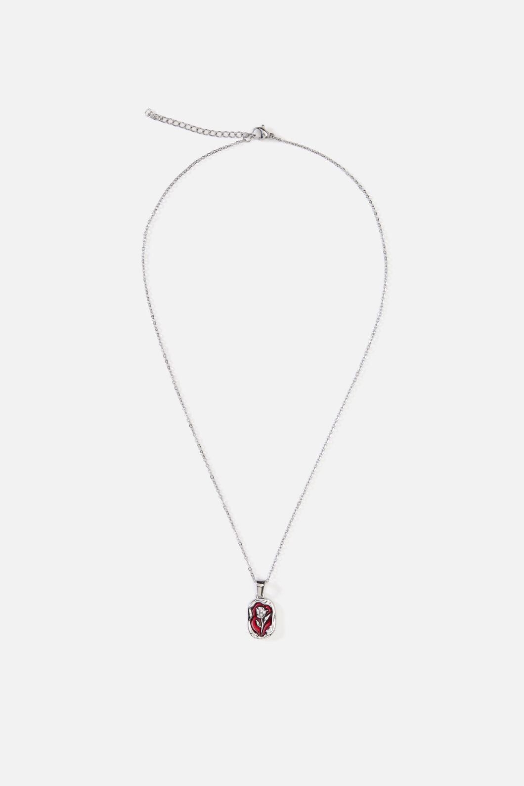 Princess Highway - Rose Necklace - silver