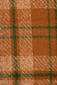 Princess Highway - Tan Check Scarf - tan