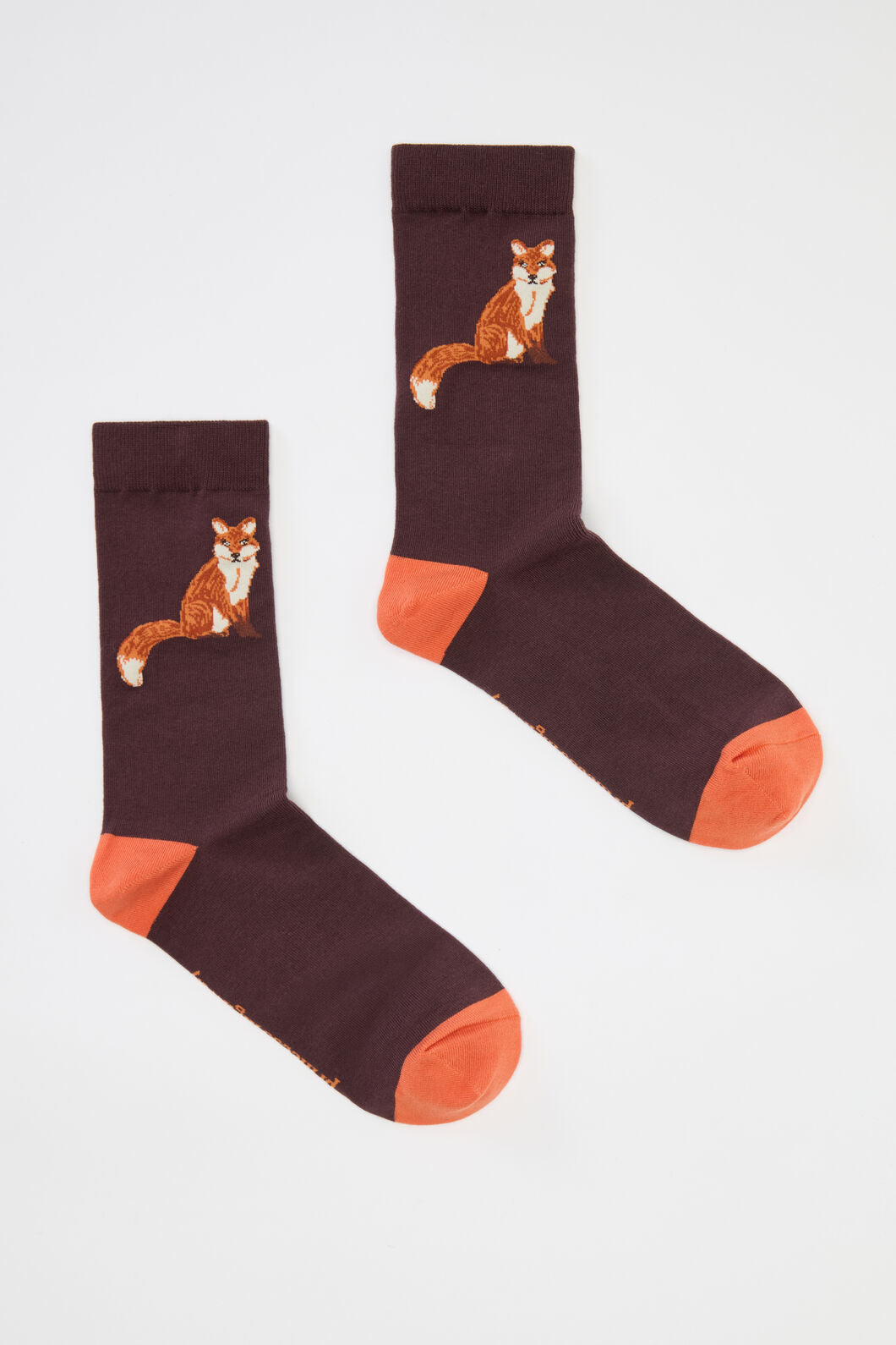 Princess Highway - Fox Sock - chocolate