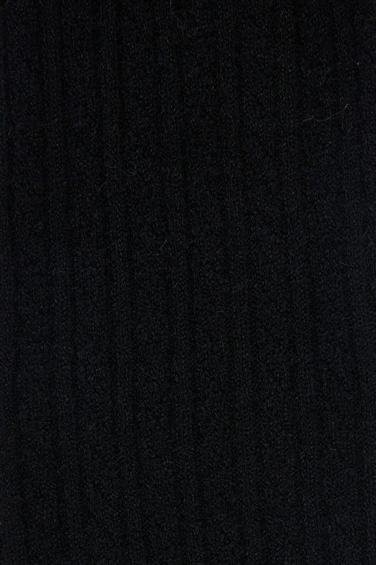 Princess Highway - Black Over The Knee Socks - black