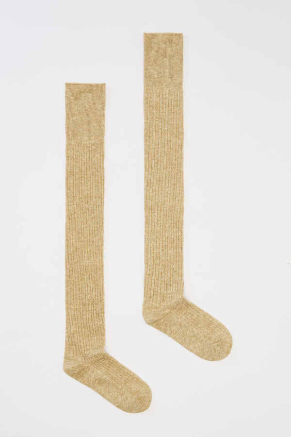 Princess Highway - Oatmeal Over The Knee Socks - oatmeal