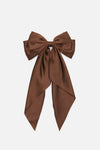 Princess Highway - Satin Barrette Hair Clip - chocolate