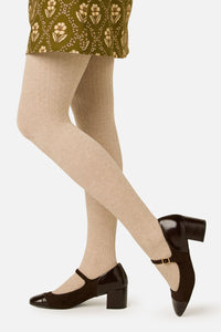 Princess Highway - Cream Cable Knit Tights - cream