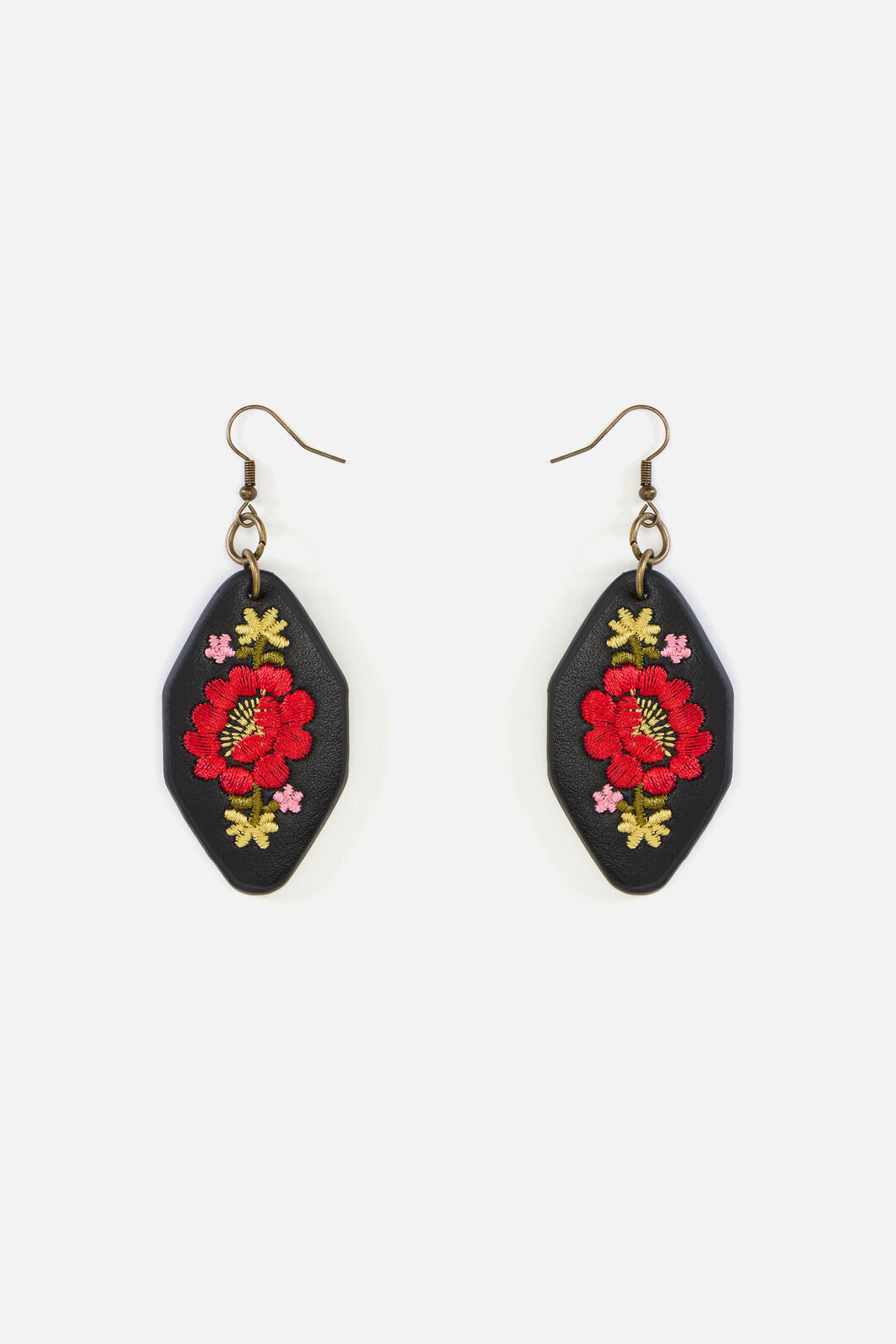 Princess Highway - Joelle Embroidered Earrings - black