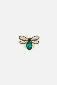 Princess Highway - Sparkle Bee Brooch - gold