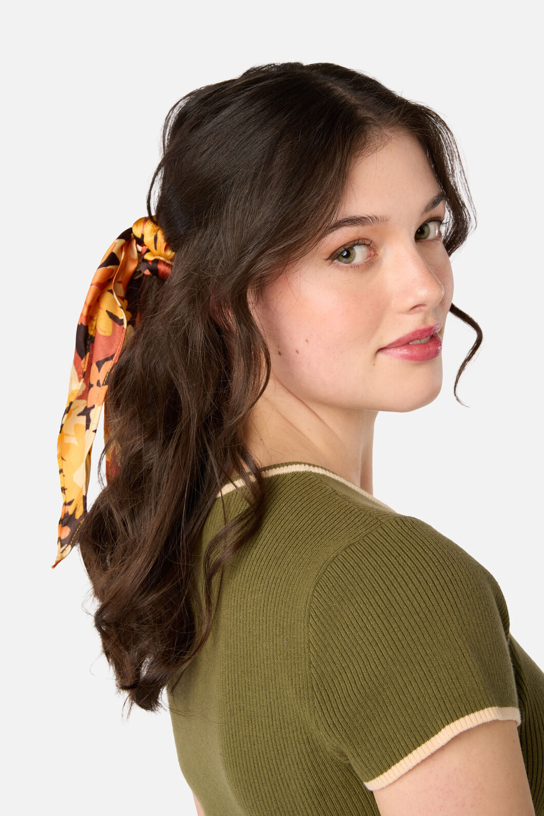 Princess Highway - Twiggy Scarf Scrunchie - gold