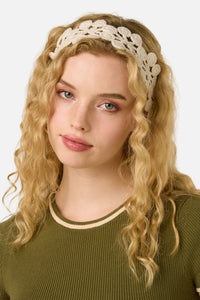 Princess Highway - Cream Twiggy Knit Headband - cream