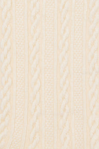 Princess Highway - Cable Texture Sock - cream