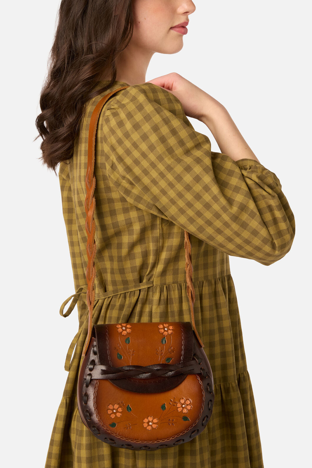 Princess Highway - Leather Daisy Bag - tan