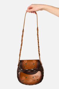 Princess Highway - Leather Daisy Bag - tan