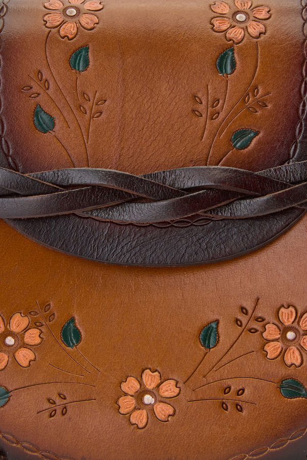 Princess Highway - Leather Daisy Bag - tan