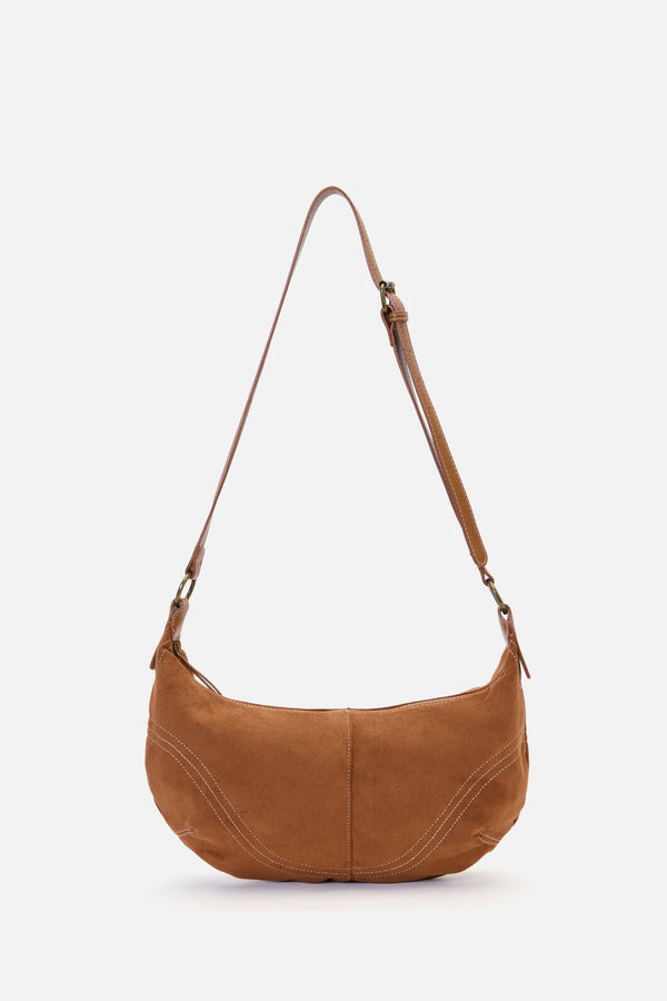 Princess Highway - Tan Boho Faux Suede Bag - tan