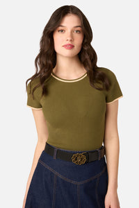 Princess Highway - Fancy Floral Buckle Belt - black