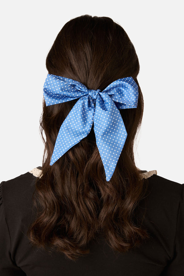 Princess Highway - Blue Narrow Head Scarf - blue