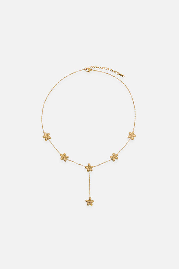 Princess Highway - Daisy Chain Necklace - gold