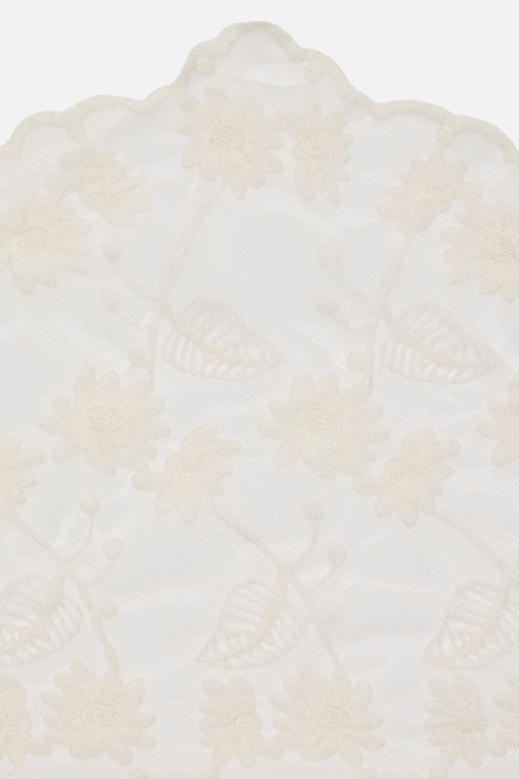 Princess Highway - Cream Lace Small Scarf - cream