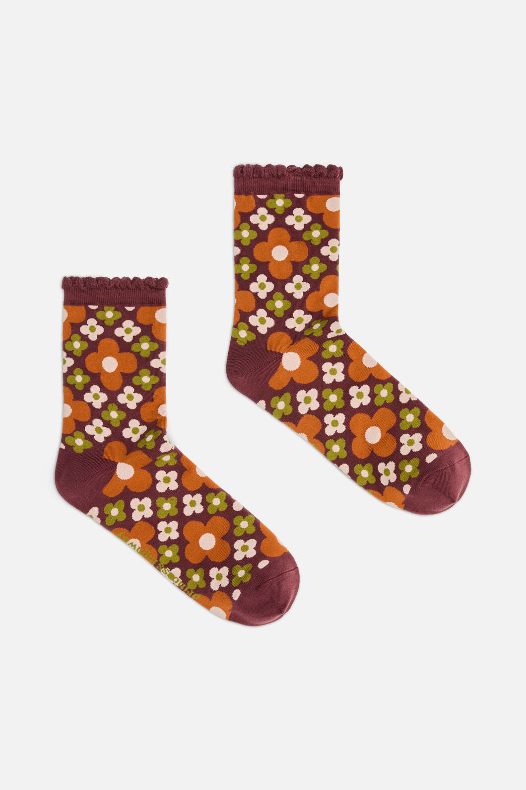 Princess Highway - Chocolate Mimi Sock - chocolate