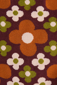 Princess Highway - Chocolate Mimi Sock - chocolate