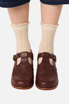 Princess Highway - Frill Top Sock - cream