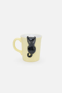 Princess Highway - Lemon Cute Cat Mug - lemon