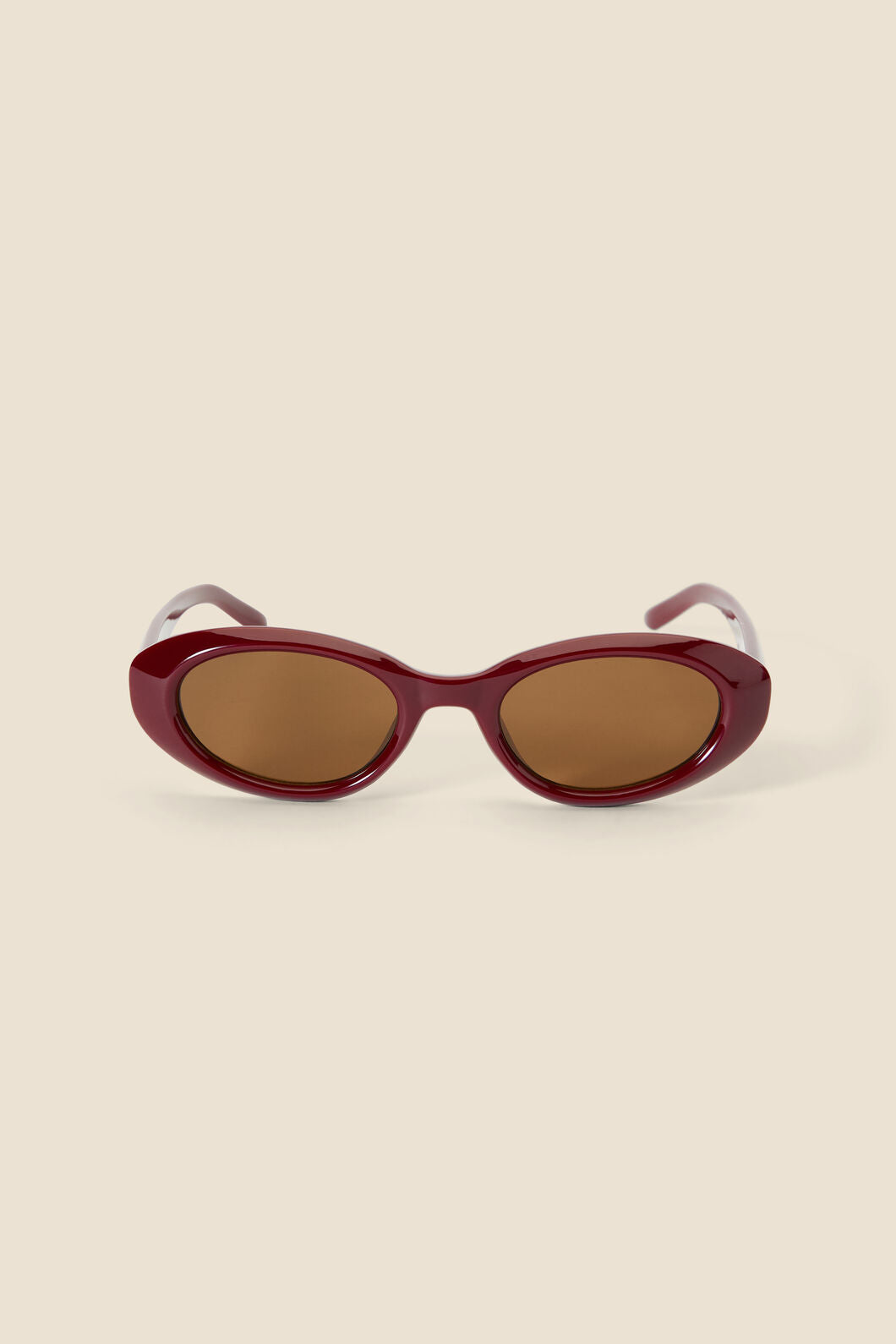 Princess Highway - Plum Soft Cats Eye Sunglasses - plum