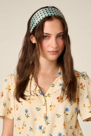 Princess Highway - Spot Narrow Headscarf - green