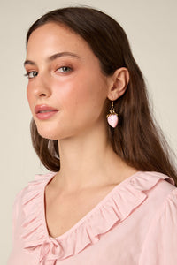 Princess Highway - Pink Strawberry Earrings - pink
