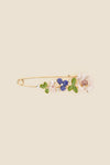 Princess Highway - Flower Kilt Brooch - lilac
