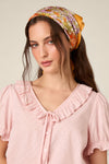 Princess Highway - Adelaide Retro Satin Scarf - cream