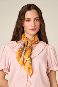 Princess Highway - Adelaide Retro Satin Scarf - cream