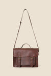 Princess Highway - Rust Two Way Satchel - rust