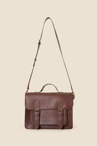 Princess Highway - Rust Two Way Satchel - rust