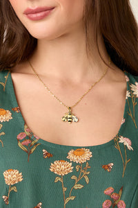 Princess Highway - Bee Necklace - gold
